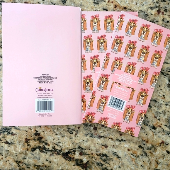 Cute Basset Hound Lined Notebook and 2 Note pads Brand New - Picture 4 of 4